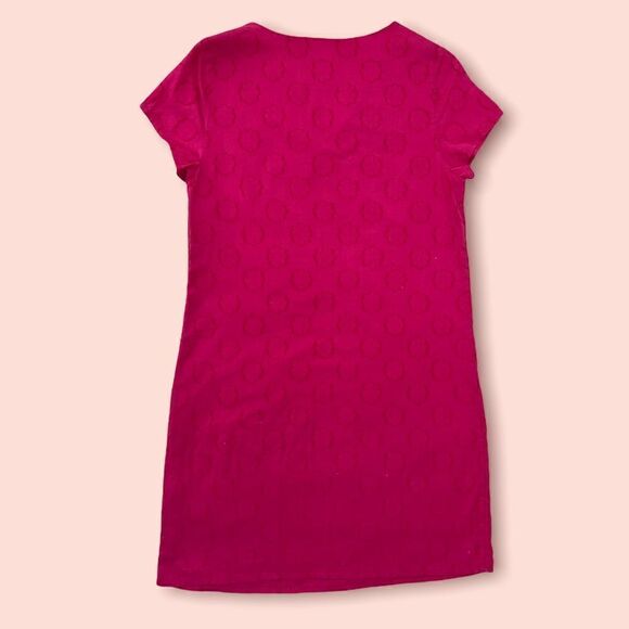 Vineyard Vines Hot Pink Magenta 100% Cotton Shift Dress Size 0 XS - Picture 6 of 6
